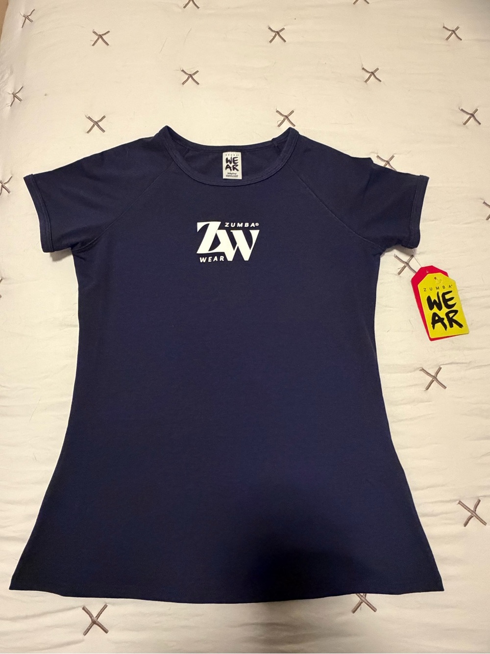 Zumba Wear Navy Logo Tee Dress